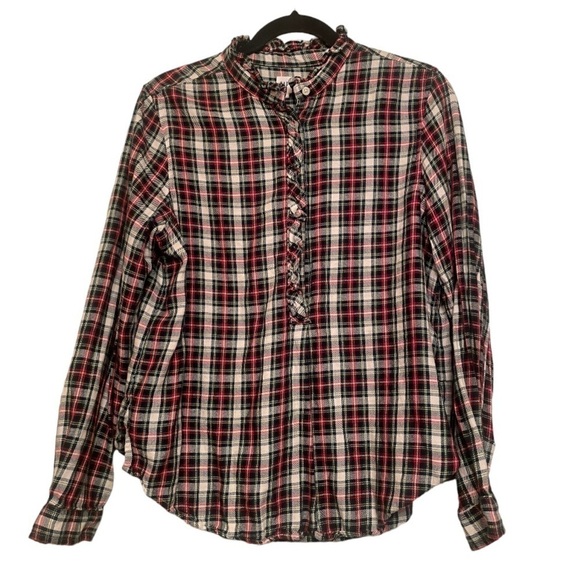 Gap Plaid Longsleeve Flannel Shirt Size Large - Picture 1 of 5
